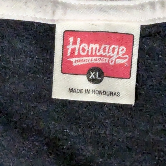 Topps Homage 1981 Tri-Blend T-Shirt - Size XL Charcoal - Picture 3 of 4